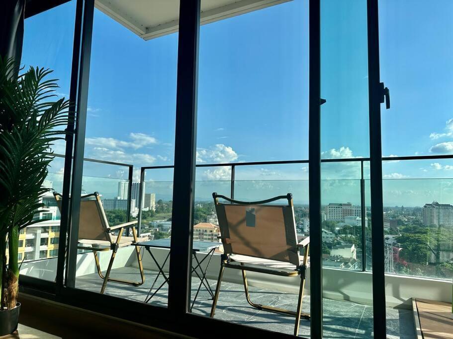 Astra Sky River High Floor,3 Bedrooms 97㎡ 山景房带浴缸 Chiang Mai Ngoại thất bức ảnh