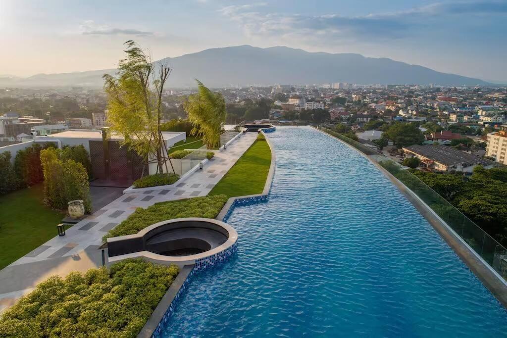 Astra Sky River High Floor,3 Bedrooms 97㎡ 山景房带浴缸 Chiang Mai Ngoại thất bức ảnh