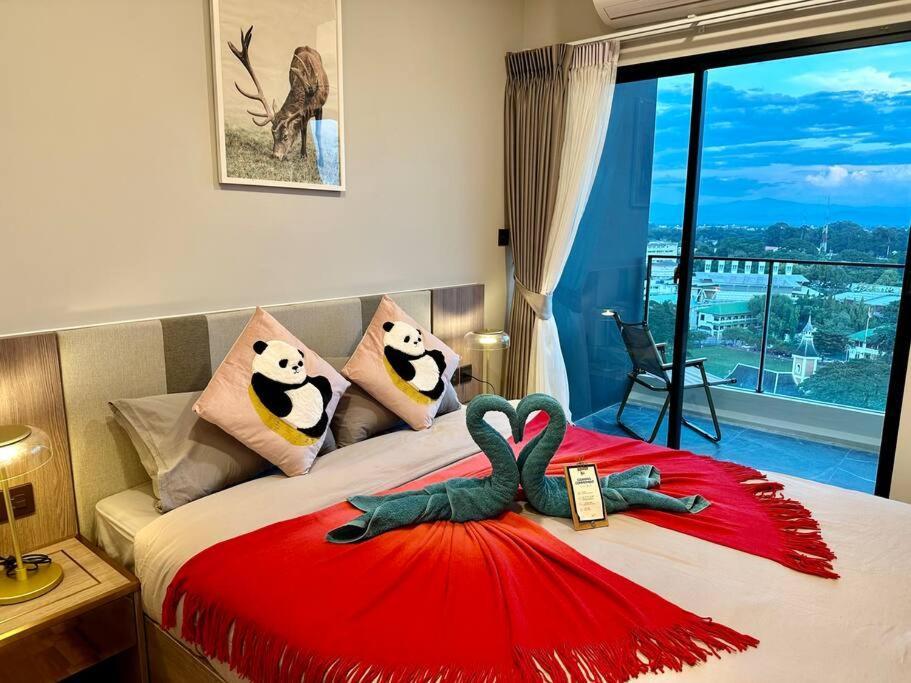 Astra Sky River High Floor,3 Bedrooms 97㎡ 山景房带浴缸 Chiang Mai Ngoại thất bức ảnh